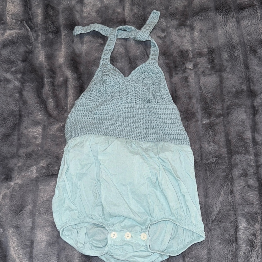 Kate Quinn halter top romper